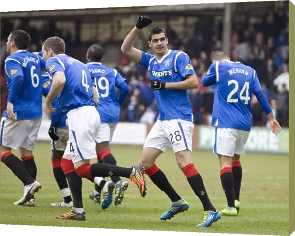 Rangers Salim Kerkar Euphoria: 4-1 Win Over Dunfermline (Scottish Premier League)