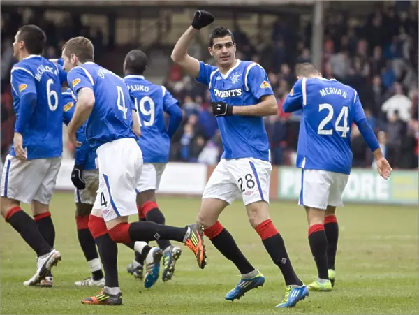 Rangers Salim Kerkar Euphoria: 4-1 Win Over Dunfermline (Scottish Premier League)