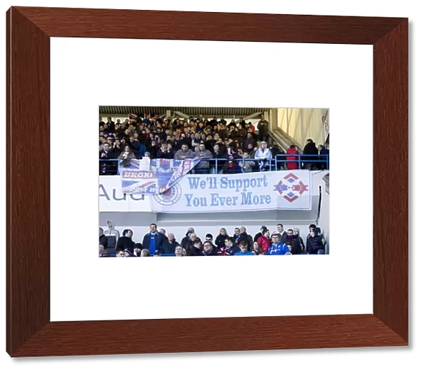 Rangers FC vs Kilmarnock: Unwavering Rangers Fans Support at Ibrox Stadium Amidst a 1-0 Defeat