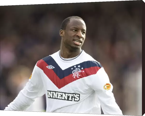 Rangers Sone Aluko in Ecstatic Moment as He Scores the Fourth Goal Against Inverness Caledonian Thistle (4-1)