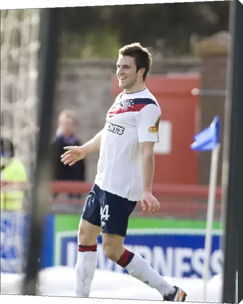 Rangers Andy Little's Euphoric Moment: 4-1 Goal Against Inverness Caledonian Thistle (Clydesdale Bank Scottish Premier League)