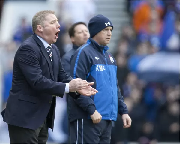 Ally McCoist Rallies Rangers Amidst Clydesdale Bank Scottish Premier League Defeat to Heart of Midlothian (1-2)