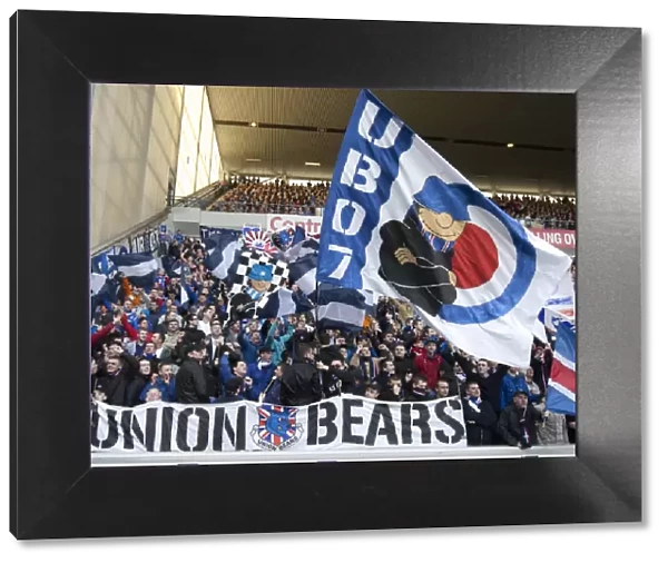 Unwavering Rangers FC Fans: Ibrox Stadium's Unyielding Support Amidst Challenging Times (Rangers 1-2 Hearts)