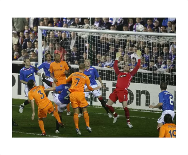 Allan McGregor's Epic Save Against Milito: Rangers vs. Barcelona in the Champions League at Ibrox