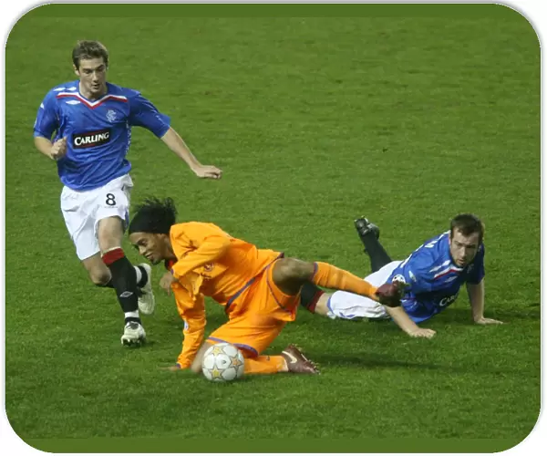Rangers vs. Barcelona: Thomson, Adam, and Ronaldinho in Champions League Showdown at Ibrox - Group E