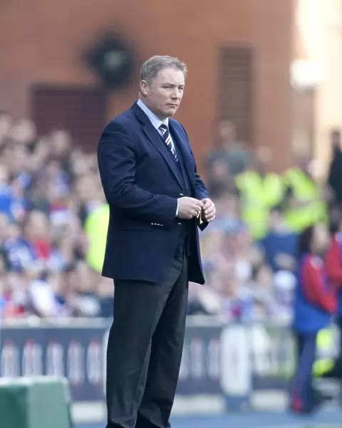 Ally McCoist and Rangers Celebrate Dramatic 3-2 Victory Over Celtic at Ibrox Stadium