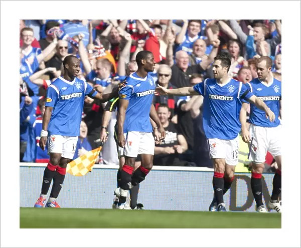 Rangers Sone Aluko Scores Dramatic Last-Minute Goal: Rangers 3-2 Celtic in Scottish Premier League at Ibrox Stadium
