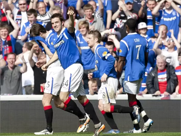 Rangers Euphoria: Andy Little's Dramatic Winning Goal Against Celtic (3-2) at Ibrox Stadium