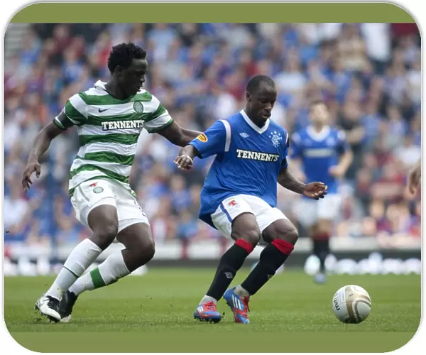 Sone Aluko's Dramatic Last-Minute Goal: Rangers Edge Past Celtic (3-2) at Ibrox Stadium - Aluko vs Wanyama Thriller