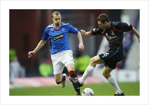 Rangers Lead 2-0 Against Inverness Caledonian Thistle at Ibrox Stadium (Clydesdale Bank Premier League)