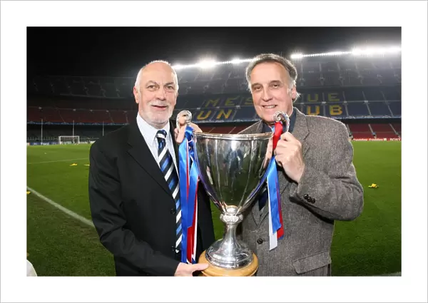 Rangers Legends Colin Jackson and Ronnie McKinnon Reunite at Nou Camp: A Nostalgic Look Back at the 1972 Cup Winners Cup Victory (2-0 vs. FC Barcelona)