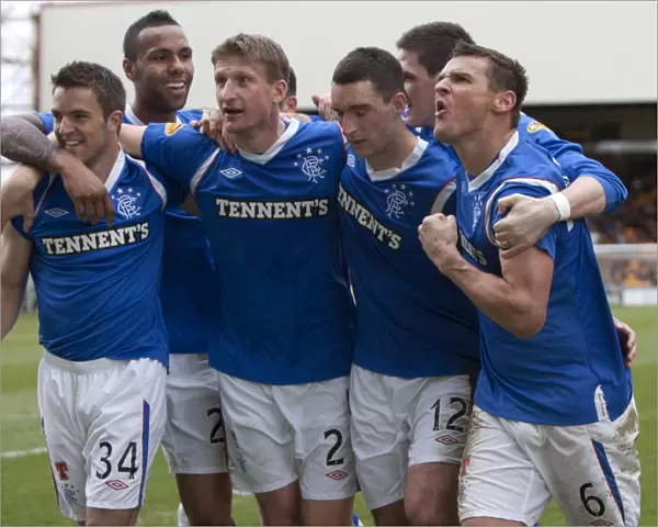 Rangers Lee McCulloch Scores Game-Winning Goal (1-2): Securing SPL Victory Against Motherwell