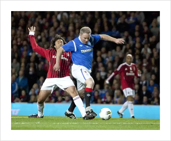 Ally McCoist's Iconic Winner: Rangers Legends vs. AC Milan Glorie (1-0) at Ibrox Stadium