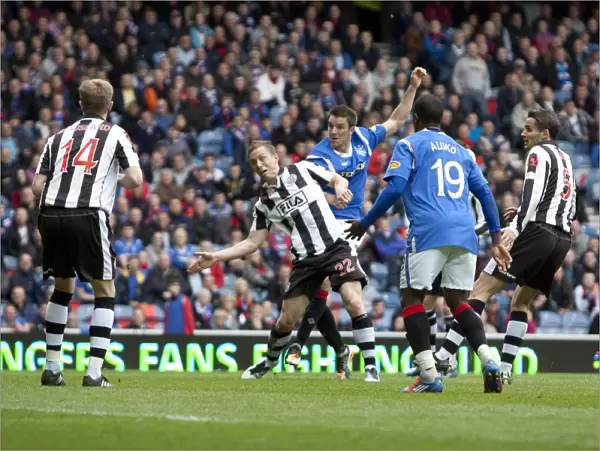 Rangers Andy Little Scores the Decisive Goal: 3-1 Victory over St Mirren in the Scottish Premier League at Murray Park
