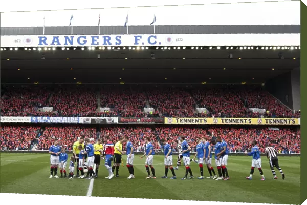 Rangers Fans United: A Sea of Red Cards - 3-1 Victory Over St. Mirren Amidst Liquidation Threats