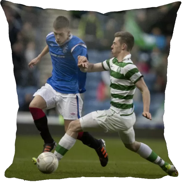 Rangers U17s vs Celtic U17s: Intense Battle - Ryan Sinnamon's Duel at the Glasgow Cup Final, Ibrox Stadium
