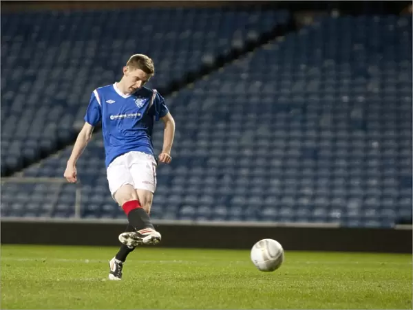 Rangers U17s vs Celtic U17s: Dylan Dykes Scores the Game-Winning Penalty in the Exciting 2012 Glasgow Cup Final Shootout at Ibrox Stadium
