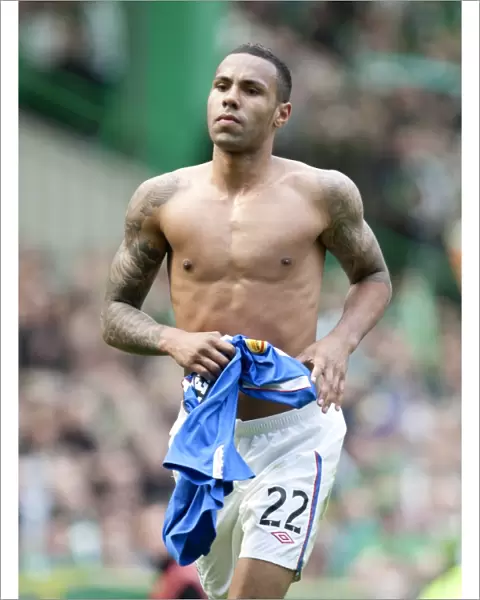 Rangers Kyle Bartley Embraces Victory and Throws Shirt to Fans: Celtic 3-0 Rangers