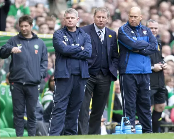 Celtic's Triumph: Rangers Coaches Witness 3-0 Defeat at Celtic Park