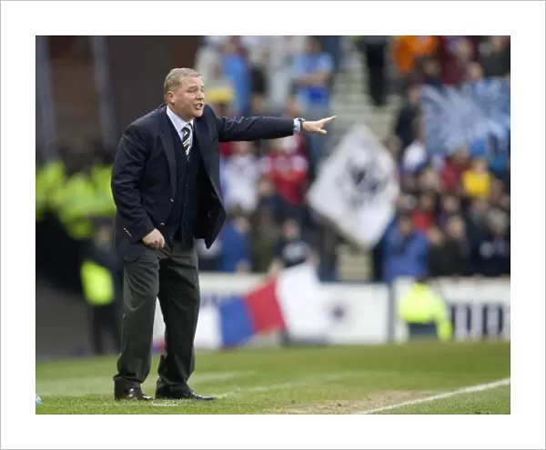 Ally McCoist and Rangers Dominant 5-0 Victory Over Dundee United at Ibrox Stadium