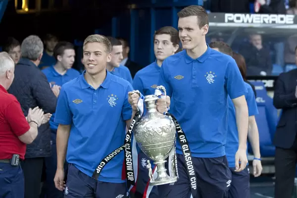 Rangers U17s: Andy Murdoch and Jordan Wilson Celebrate Glasgow Cup Victory with a 5-0 Win Over Dundee United at Ibrox Stadium