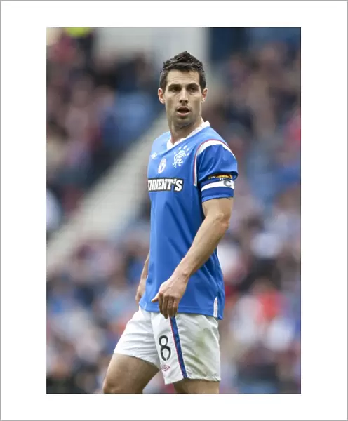 Carlos Bocanegra Leads Rangers in a 0-0 Stalemate against Motherwell at Ibrox Stadium