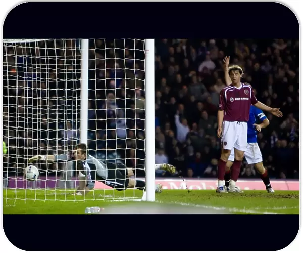 Soccer -Clydesdale Bank Premier Division - Rangers v Hearts- Ibrox