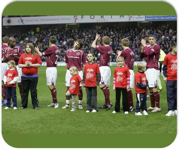 Thrilling 2-1 Rangers Victory over Heart of Midlothian: Ibrox Cash for Kids Mascots