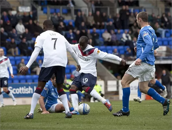 Rangers Sone Aluko Scores Hat-Trick: 4-0 Crushing Victory Over St. Johnstone (Clydesdale Bank Scottish Premier League, McDiarmid Park)