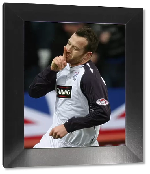 Charlie Adam Scores the Winning Goal for Rangers against Inverness Caledonian Thistle in Clydesdale Bank Premier League
