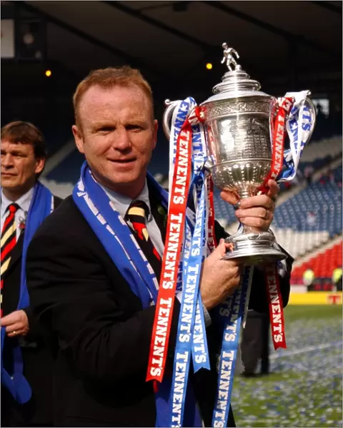 Rangers FC: Alex McLeish's Triumph with the Historic Tennents Scottish Cup - Celebrating Victory