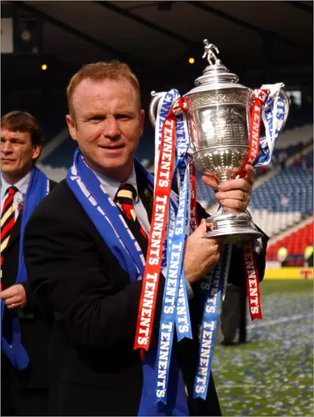 Rangers FC: Alex McLeish's Triumph with the Historic Tennents Scottish Cup - Celebrating Victory