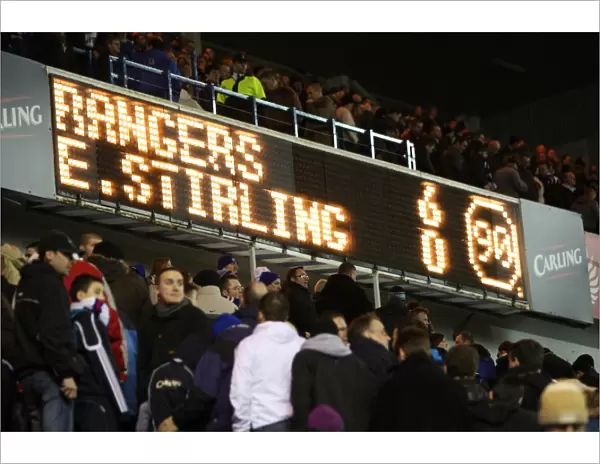 Rangers Dominant 6-0 Scottish Cup Final Victory over East Stirlingshire at Ibrox (2007-2008)