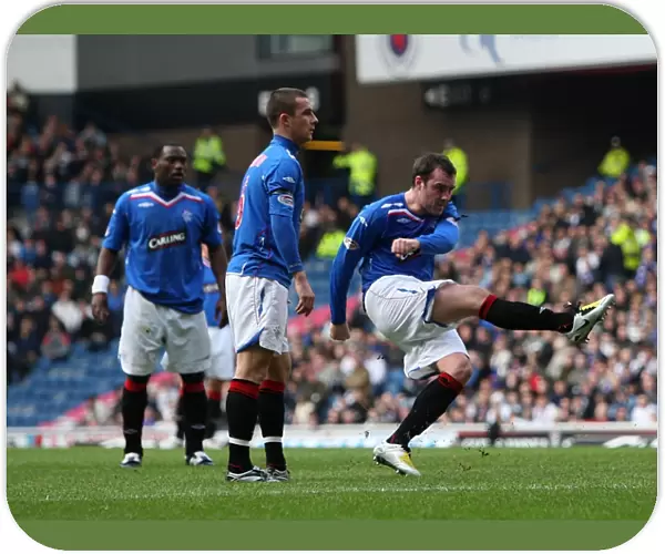 Rangers Kris Boyd Scores Spectacular Free-Kick: Rangers 2-0 Falkirk (Clydesdale Bank Premier League)