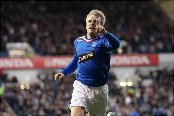 Naismith's Decisive Strike: Rangers 2-0 Falkirk in the Clydesdale Bank Premier League at Ibrox