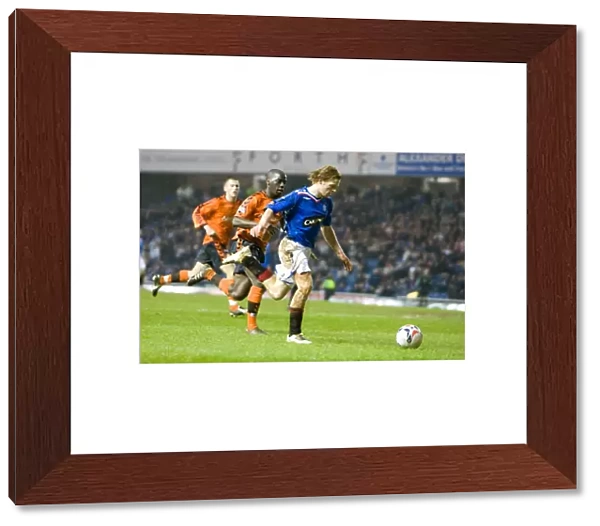 Chris Burke Scores the Winning Goal: Rangers 2-0 Dundee United - Clydesdale Bank Scottish Premier League