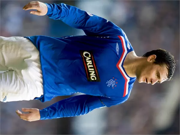 Lee McCulloch's Game-Winning Goal: Rangers 2-0 Falkirk, Scottish Premier League