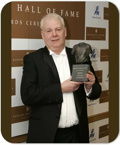 Rangers Football Club: Alfie Conn Inducted into Hall of Fame (2008) at Hilton Hotel, Glasgow