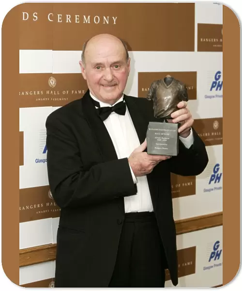 Johnny Hubbard Inducted into Rangers Football Club Hall of Fame (2008)