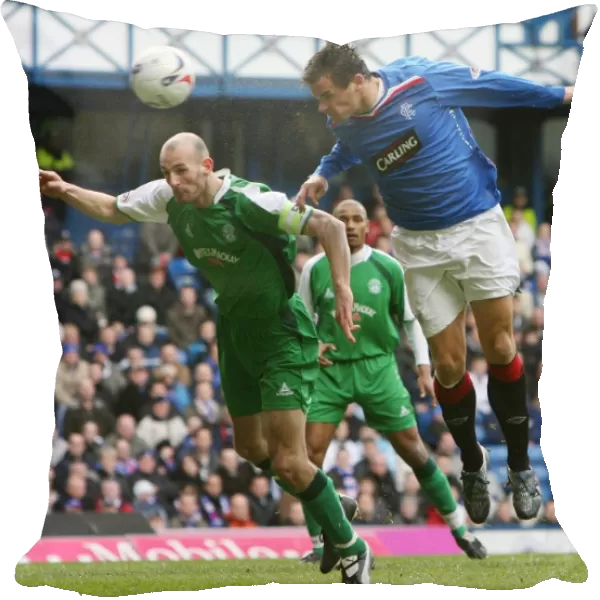 A Battle at Ibrox: Rob Jones vs Lee McCulloch - Rangers vs Hibernian in the Scottish Cup (1-0 to Rangers)