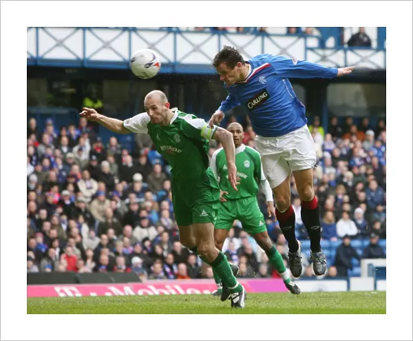 A Battle at Ibrox: Rob Jones vs Lee McCulloch - Rangers vs Hibernian in the Scottish Cup (1-0 to Rangers)