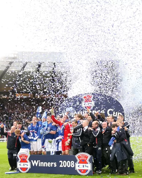 Rangers FC: Champions of the 2008 CIS Cup Final at Hampden Park