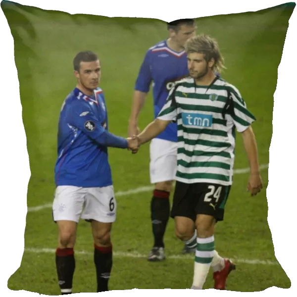 Ferguson vs. Veloso: A Battle of Midfield Giants - Rangers FC vs. Sporting Clube de Portugal Quarter-Final 1st Leg at Ibrox (0-0)