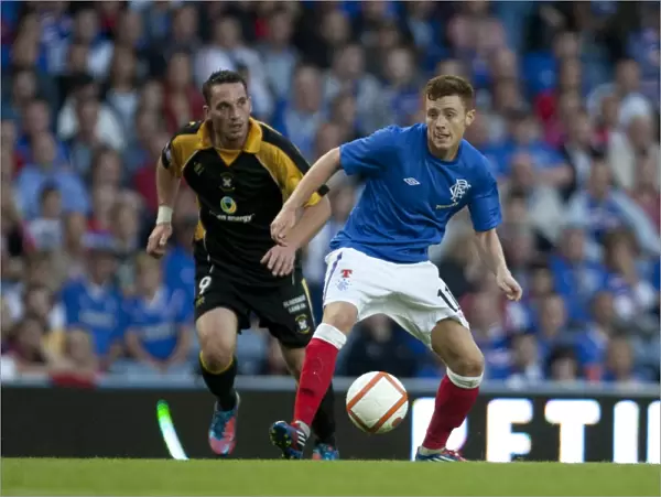 Rangers 4-0 Victory Over East Fife: A Clash of Stars - Lewis Macleod vs Gareth Wardlaw at Ibrox Stadium