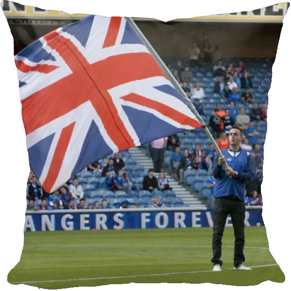 Rangers 4-0 East Fife: Flag Bearers and the Roaring Ibrox Crowd