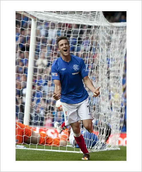 Rangers Andy Little's Hat-trick: 5-1 Thrashing of East Stirlingshire at Ibrox Stadium (Irn-Bru Third Division)