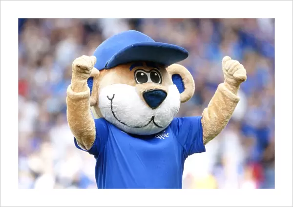 Broxi Bear's Triumphant Roar: Rangers Epic 5-1 Victory Over East Stirlingshire at Ibrox Stadium