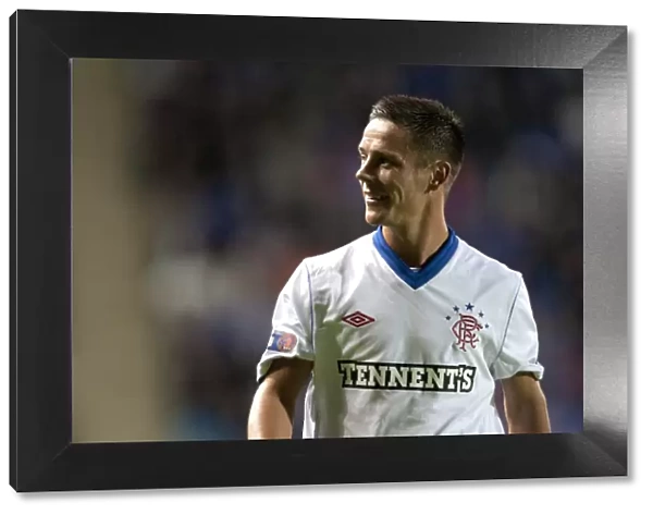 Ian Black Scores the Winning Goal: Rangers Triumphs over Falkirk in Ramsden's Cup Second Round
