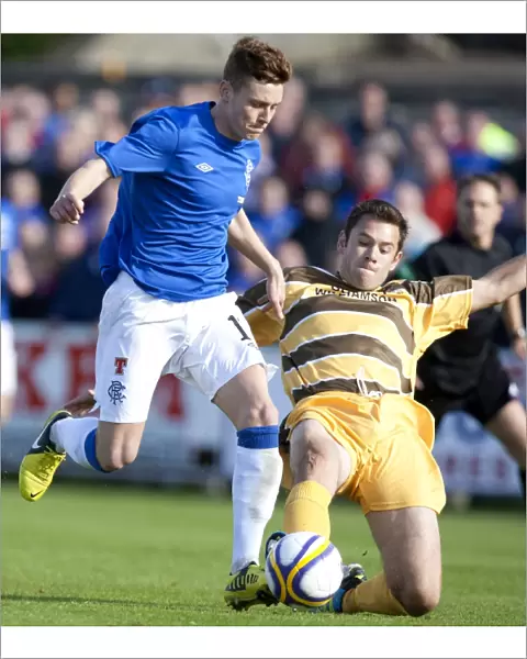 Rangers Lewis Macleod Scores the Game-Winning Goal Against Forres Mechanics in the Scottish Cup Second Round