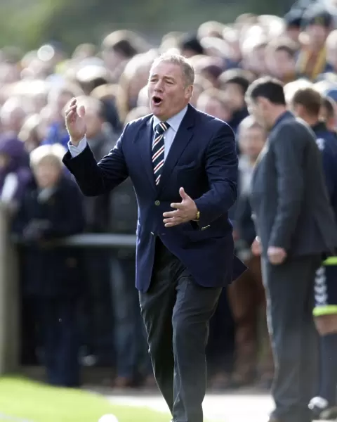 Ally McCoist Spurs on Rangers in Scottish Cup Clash Against Forres Mechanics (0-1)